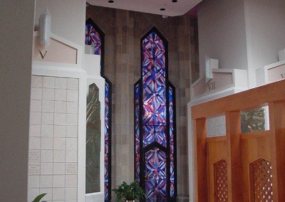 Windows built for the Columbarium at Tulsa's Boston Avenue Methodist Church.