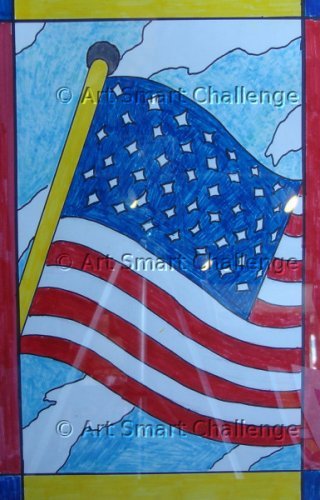 American Flag - Art Smart Challenge